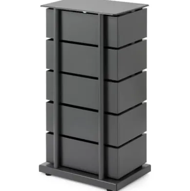 Drehladen-Container Stahlblech 5-fach anthrazit