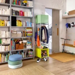 Garderobengestell zu Container DS Klein