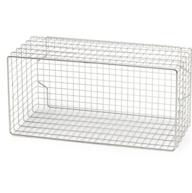 Gitterkorb zu Regalsystem Inox