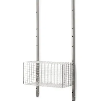 Gitterkorb zu Regalsystem Inox