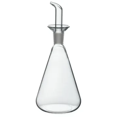 Öl- oder Essigflasche Borosilikatglas