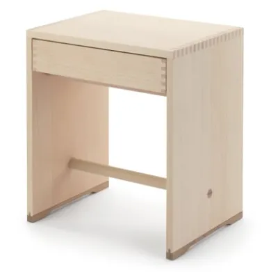 Ulmer Hocker mit Schublade